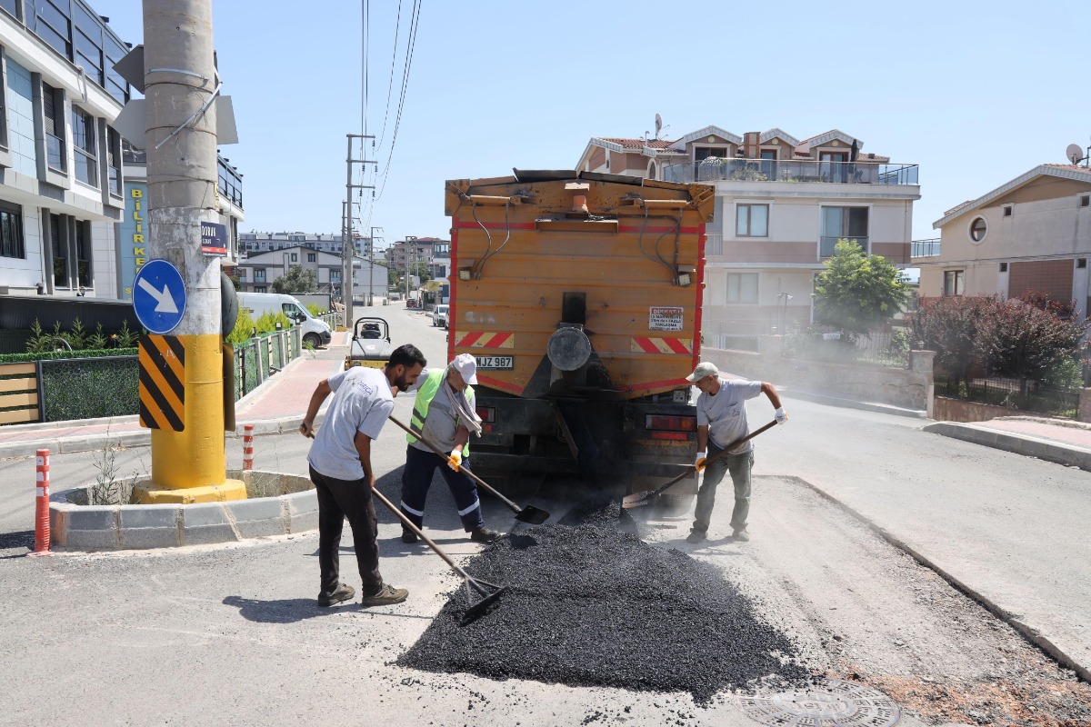 Darıca Belediyesi her sokakta sahada