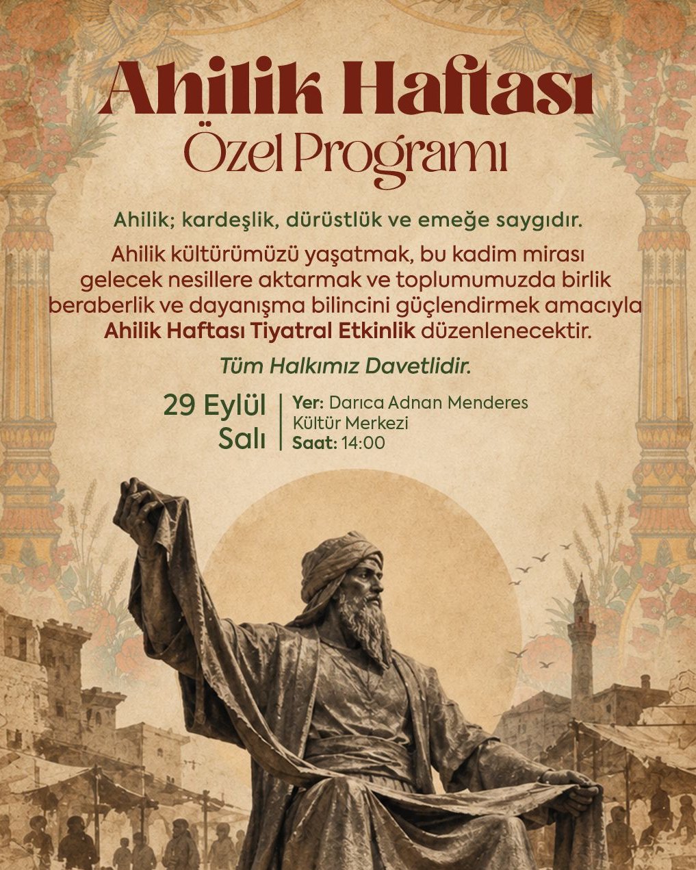 Ahilik Haftası Özel Programı