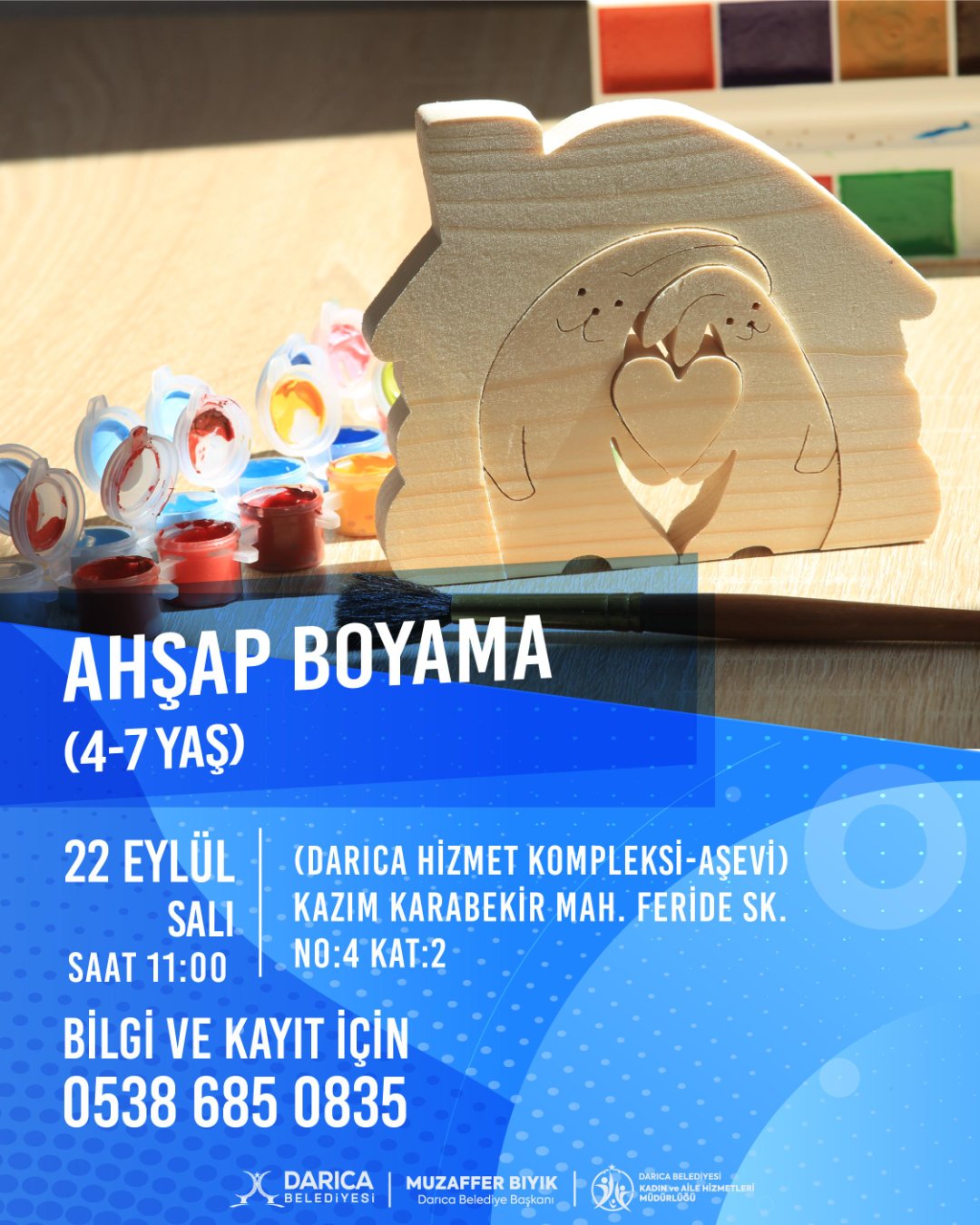 Ahşap Boyama (4-7 Yaş)