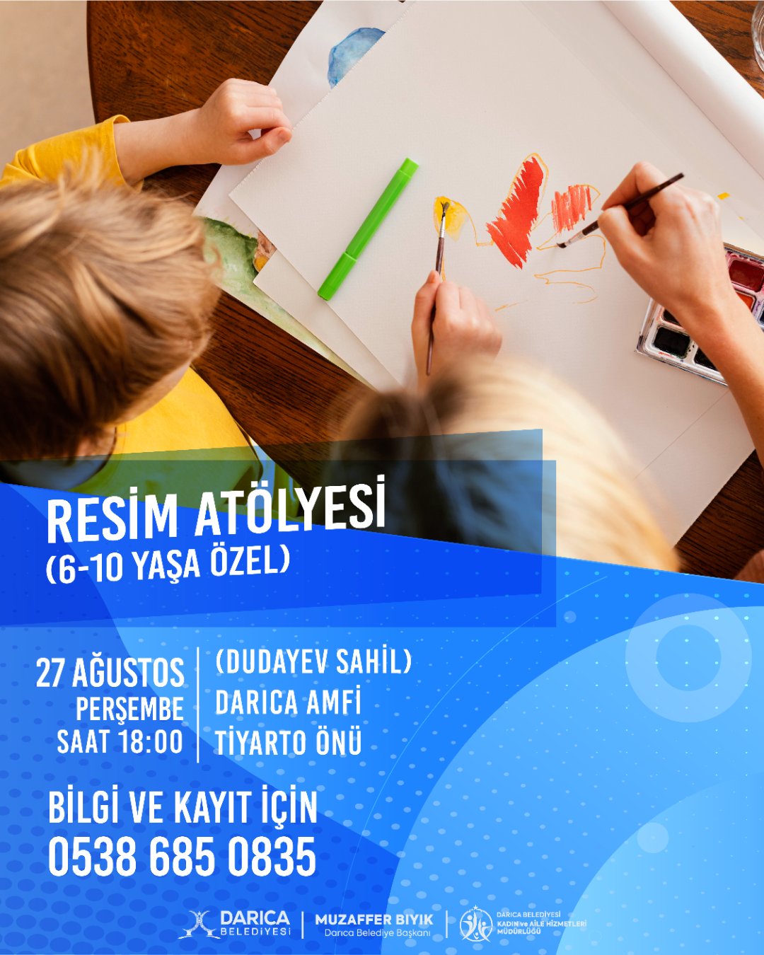 RESİM ATÖLYESİ (6-10 YAŞA OZEL)