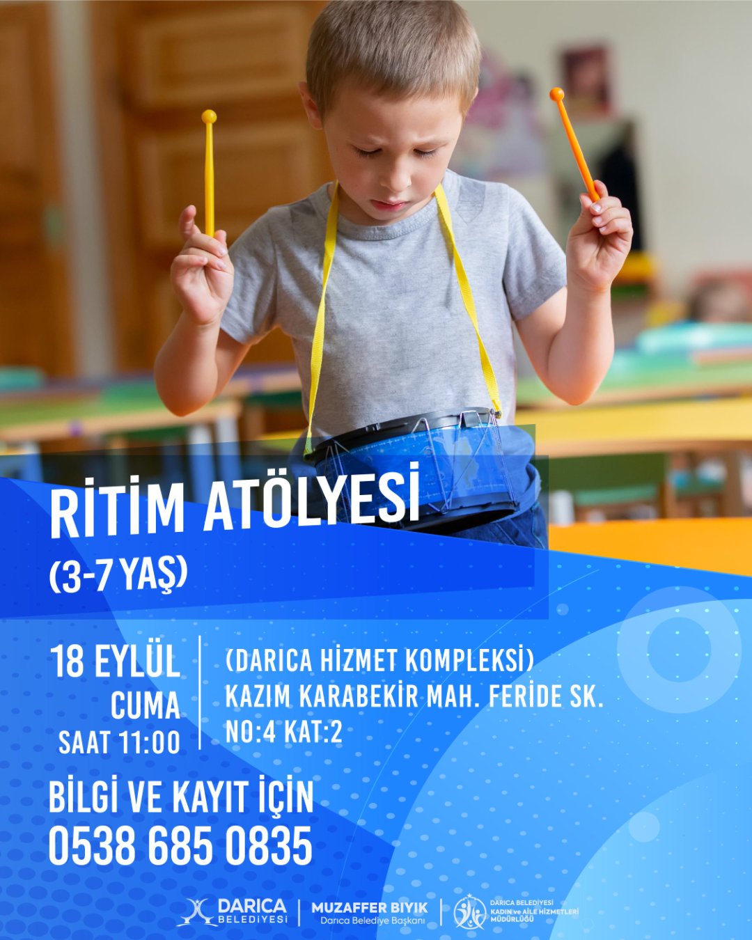 Ritim Atölyesi (3-7 Yaş)