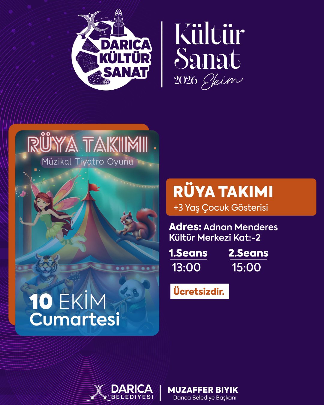 Rüya Takımı (+3 Yaş Çocuk Gösterisi)
