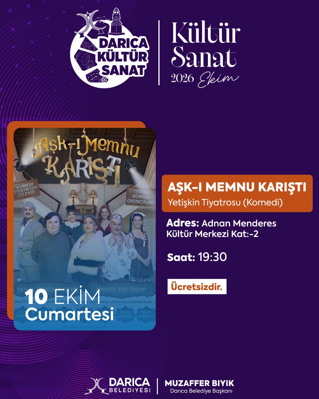 Aşk-ı Memnu Karıştı (Yetişkin Tiyatrosu - Komedi)
