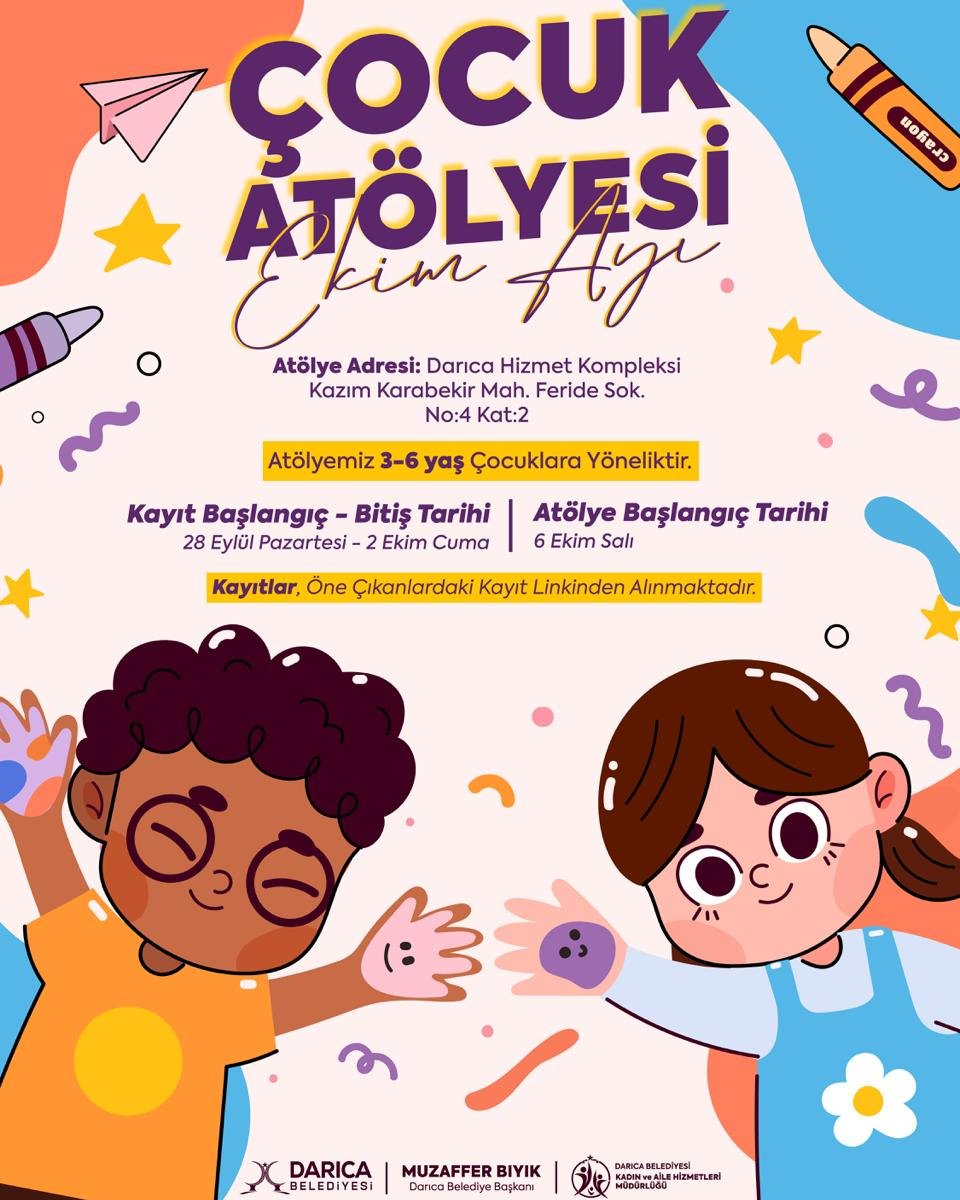 Çocuk Atölyesi (3 - 6 Yaş)