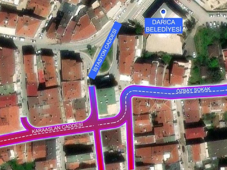 Karaaslan Caddesi - Özbay Sokak Bağlantı