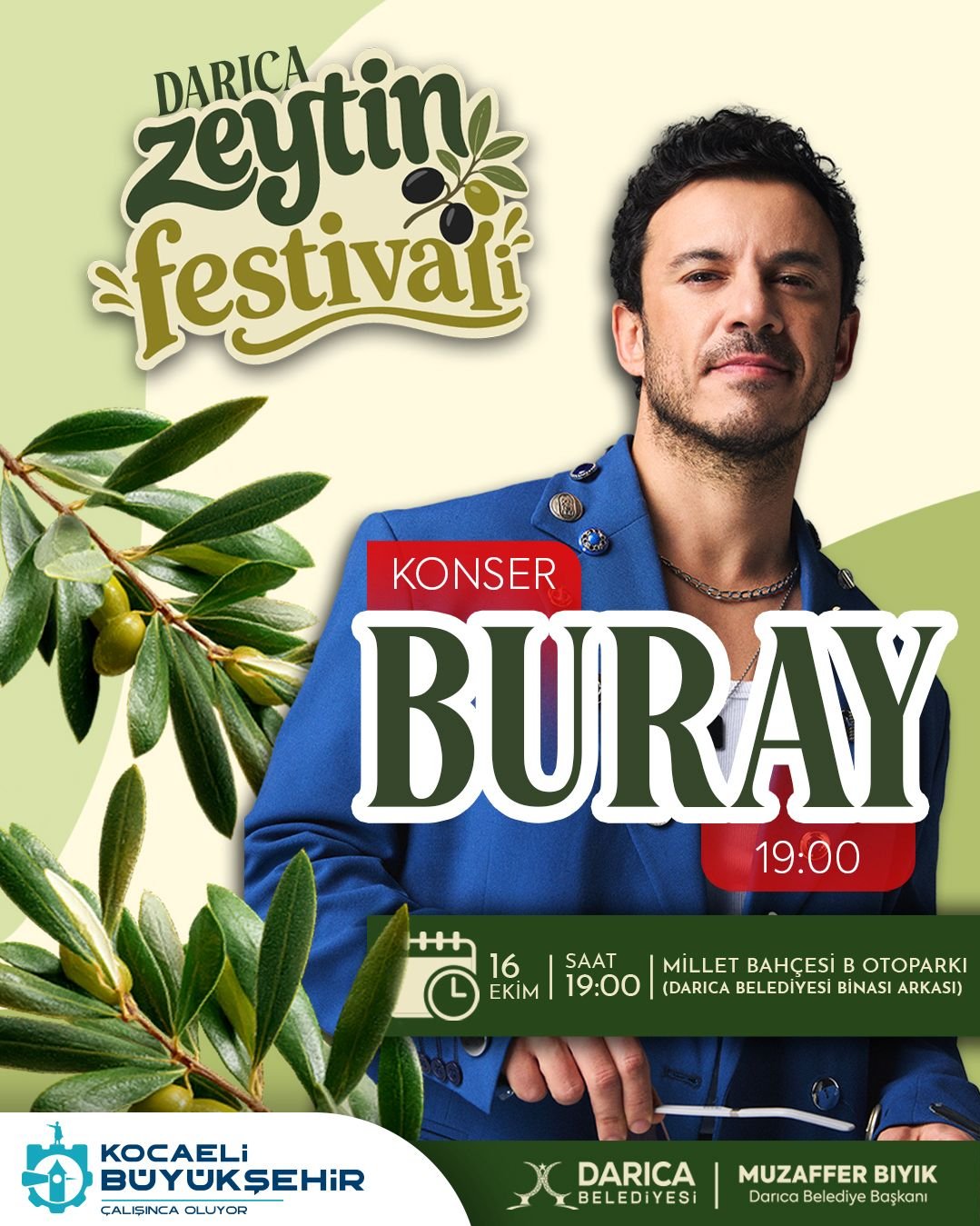 Darıca Zeytin Festivali Buray Konseri