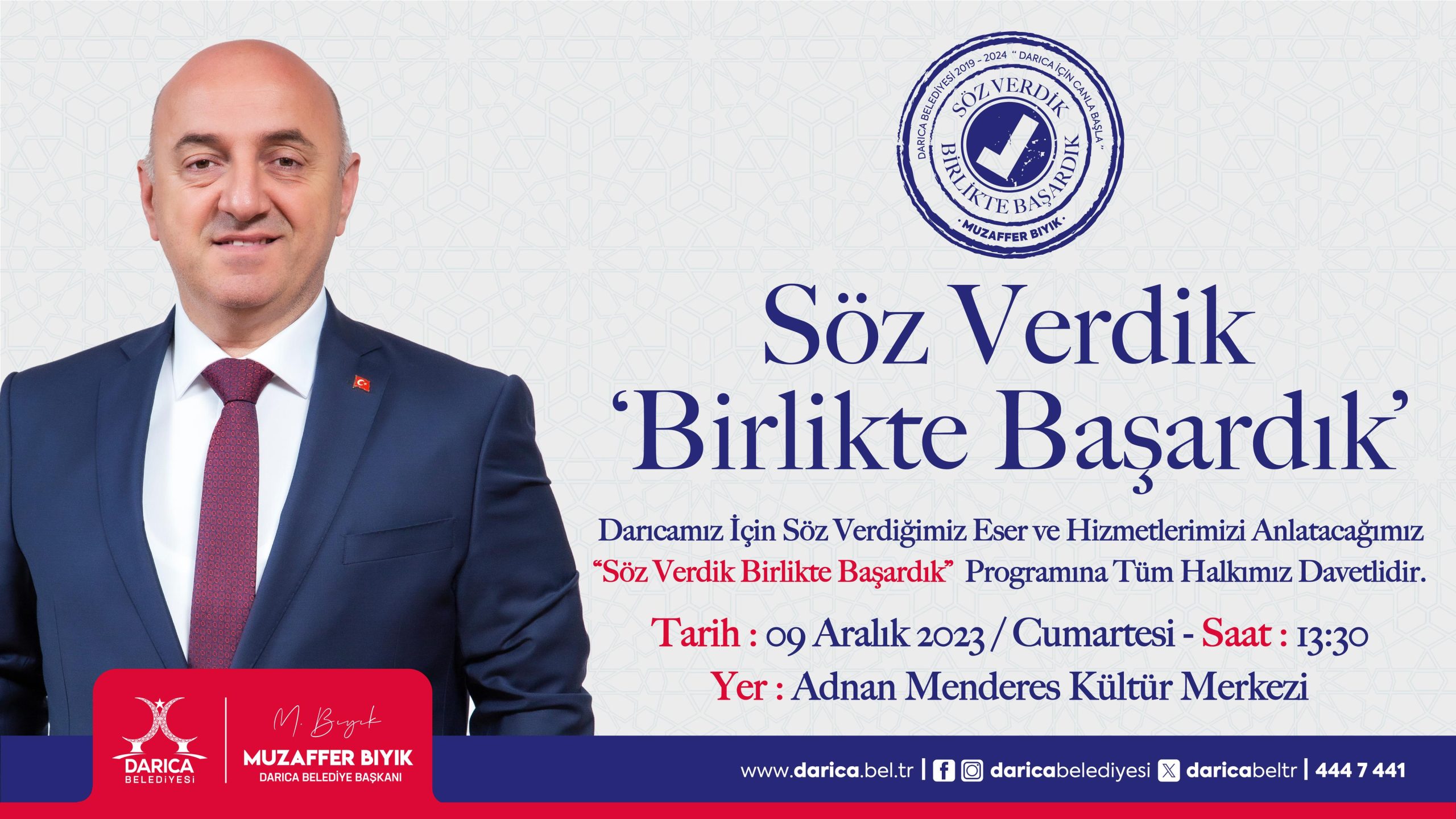 Başkan Bıyık, eser ve hizmetleri anlatacak