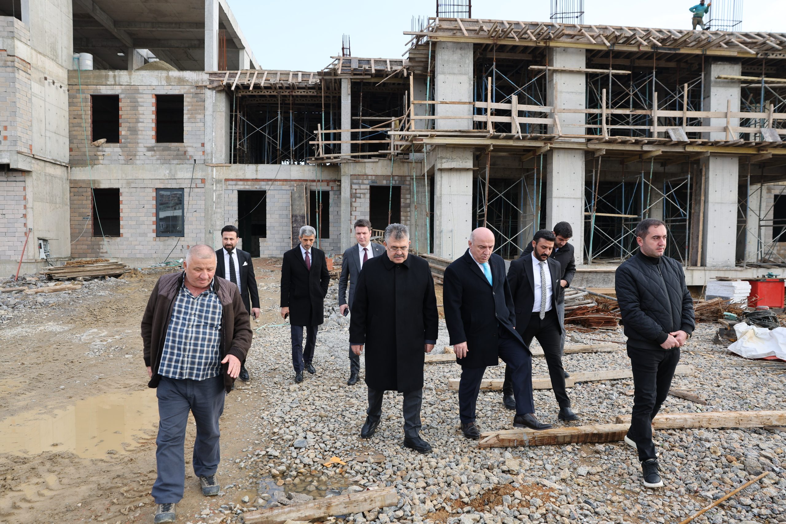 Darıca Hükümet Konağı’nda çalışmalar devam ediyor