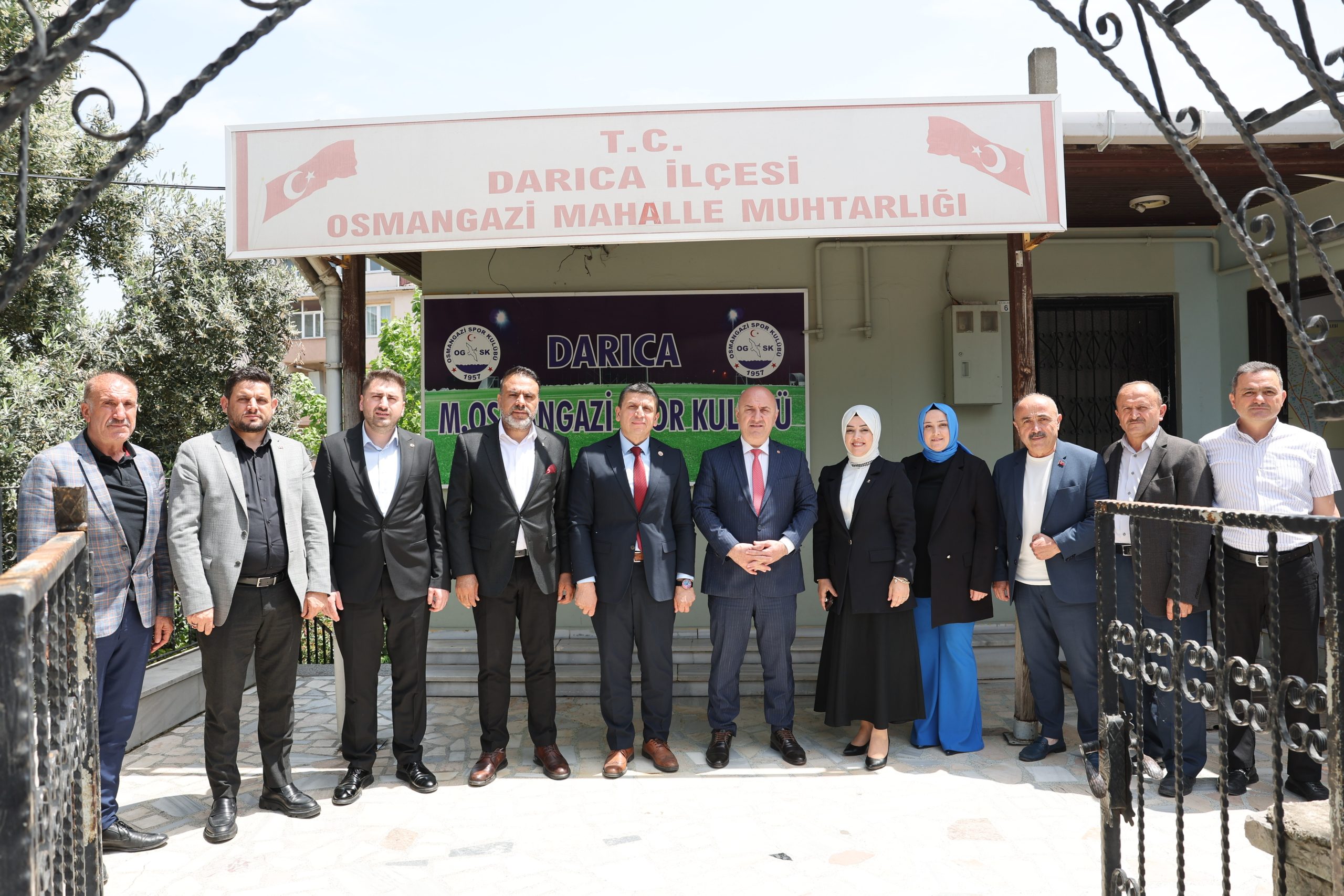 Başkan Muzaffer Bıyık'tan mahalle muhtarlarına hayırlı olsun ziyareti