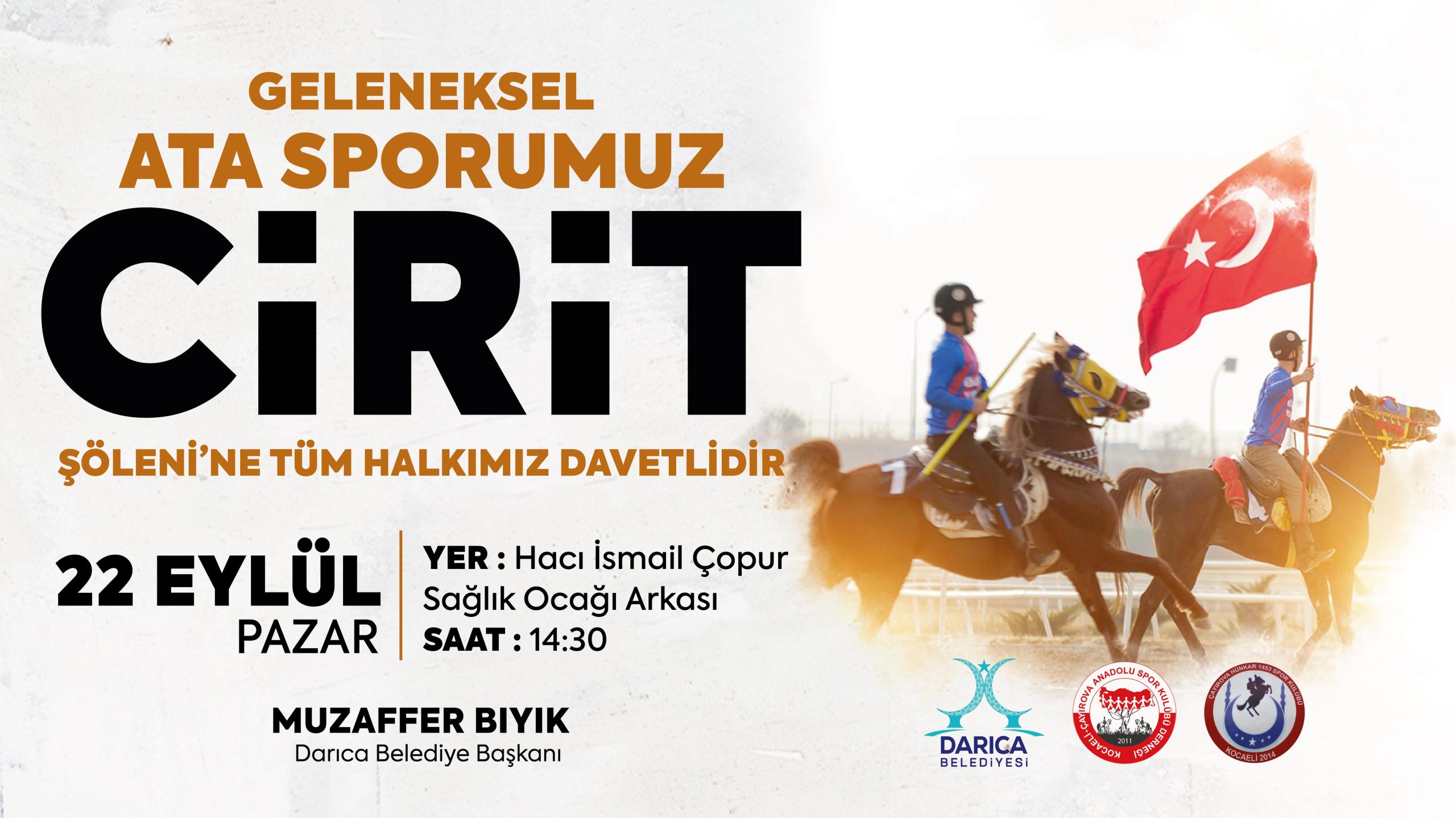 Darıca’da Cirit Şöleni düzenlenecek