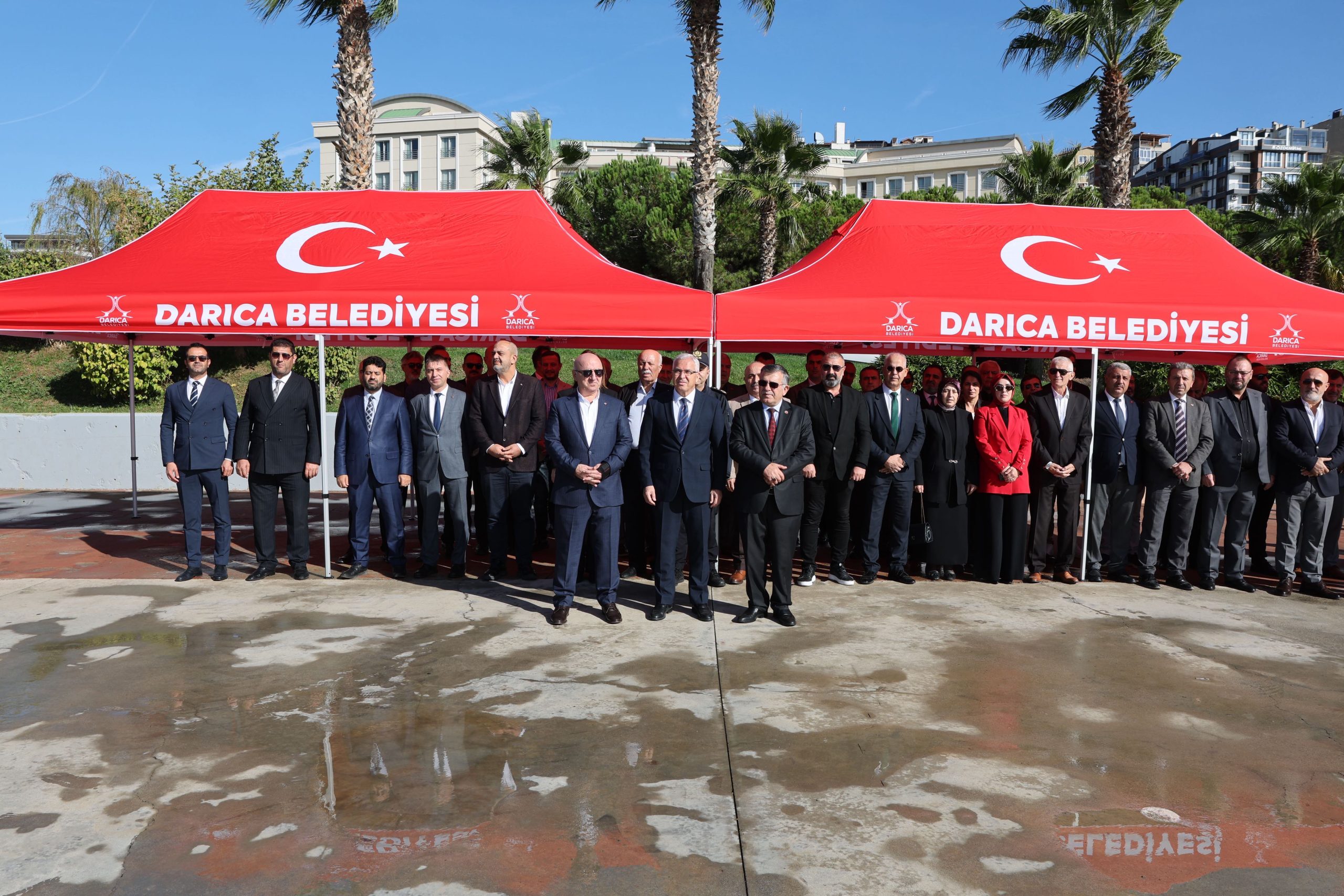Muhtarlarımızla el ele Darıca için çalışıyoruz